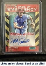 2025 Stadium Club In Case of Emergency Autographs Mike Schmidt #ICOEA-MS card