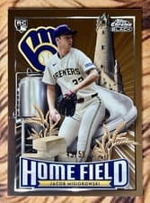 2026 Topps Chrome Black Home Field Jacob Misiorowski #CBHA-14 card