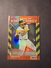 2025 Stadium Club In Case of Emergency Jacob Wilson #ICE-13