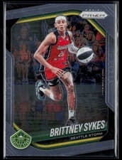 2025 Panini Prizm WNBA Base Set Brittney Sykes #121 card