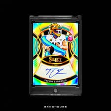 2025 Panini Select Signature Memorabilia Trevor Lawrence #1 card
