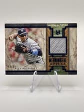 Alex Rodriguez 2025 Topps Museum Collection Meaningful Material Relics card