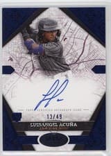 2025 Topps Tier One City Connect Signatures Luisangel Acuña #CCS-LA card