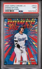 2025 Topps Chrome Logofractor Edition Power Players Shohei Ohtani #PP-25 card