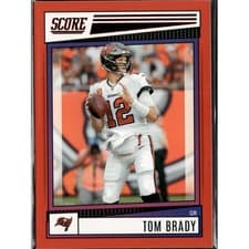 Tom Brady 2022 Panini Score card