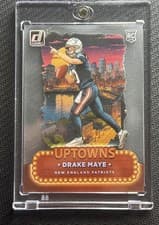 2024 Clearly Donruss Uptowns Drake Maye #4 card