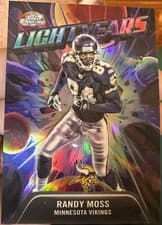 2025 Topps Cosmic Chrome Light Years Randy Moss #LY-10 card