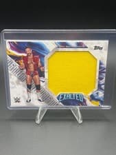 2025 Topps Exalted WWE Wrestling Mega Materials LA Knight #MM-LA card