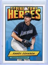 2024 Topps Japan Edition Strike Zone Heroes Randy Johnson #SZH-15 card