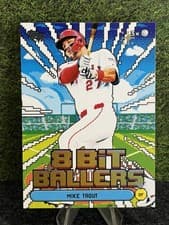2026 Topps 8-Bit Ballers Mike Trout #8B-8 card