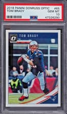 2018 Donruss Optic MVP Tom Brady #1