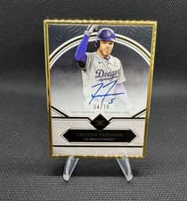 2025 Topps Definitive Collection Framed Autograph Collection Freddie Freeman #FAC-FF card