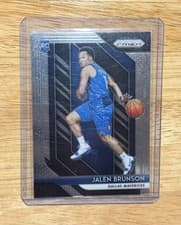 Jalen Brunson 2018 Panini Prizm card