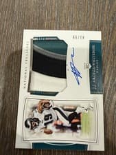 J.J. Arcega Whiteside 2019 Panini National Treasures card