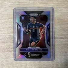 William Saliba 2022 Panini Prizm World Cup card