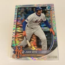 Juan Soto 2025 Bowman card