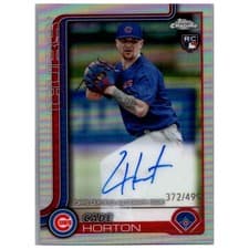 2025 Topps Chrome Update Autographs Cade Horton #RA-CH card