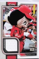2026 Topps Mascots Relics Rosie Red #MAS-ROS card