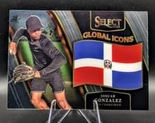 2025 Panini Select Global Icons Josuar Gonzalez #12 card