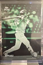2025 Topps Black & White Base Set Luis Arraez #114 card