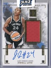 2025 Panini Impeccable WNBA Elegance Jersey Autographs Jewell Loyd #31 card