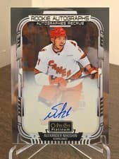 2025-26 O-Pee-Chee Platinum Rookie Autographs Alexander Nikishin #R-AN card