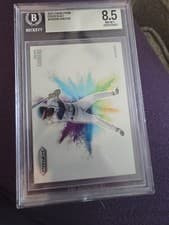 Deion Sanders 2025 Panini Prizm Color Blast card