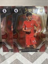 Stefan Bajcetic 2022 Panini Select Premier League card