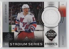 2024-25 SP Game Used 2024 Stadium Series Fabrics Alexis Lafreniere #GSF-3 card