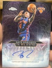 2025-26 Topps Chrome Stratospheric Signatures Cameron Johnson #SM-CJ card