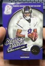 2025 Topps Signature Class Class Action Lamar Jackson #CA-3 card
