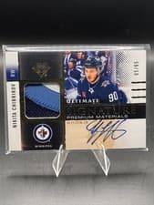 2024-25 Upper Deck Ultimate Collection Rookie Signature Premium Materials Nikita Chibrikov #RSM-NC card