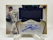 2026 Topps Tier One Autographed Tier One Jumbo Relics Jacob Misiorowski #AT1JR-JMI card