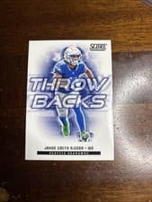 2025 Score Throwbacks Jaxon Smith-Njigba #5 card