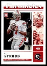 C. J. Stroud 2023 Panini Chronicles Draft Picks card