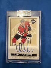 2024-25 Upper Deck Clear Cut Vintage Autos Chris Chelios #VA-CC card