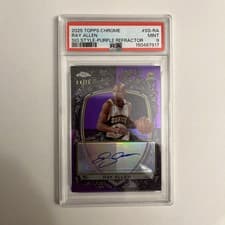2025-26 Topps Chrome Signature Style Ray Allen #SS-RA