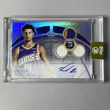 2025-26 Topps 3 Rookie 3 Patch Autographs Horizontal Koby Brea #RPH-KB card
