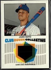 2026 Topps Heritage Clubhouse Collection Relics Juan Soto #CCR-JS card