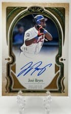 2026 Topps Tier One Tier One Talent Autographs José Reyes #T1TA-JR card