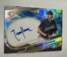 2025 Topps Diamond Icons Icons Chrome Autographs Randy Johnson #ACC-RJ card