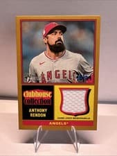 2025 Topps Heritage Clubhouse Collection Relics Anthony Rendon #CCR-ARE card