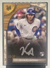 2025 Topps Museum Collection Museum Framed Autographs Kevin Alcántara #FMA-KA card