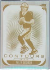 2025 Panini Phoenix Contours Tyler Shough #23 card