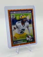 2025 Score-A-Treat Base Rookies Pumpkin Will Johnson #11 card