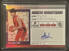 2025-26 NBA Hoops Hoops Rookie Signatures Yang Hansen #HRS-YH card