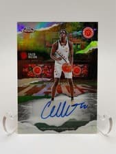 2025 Topps Chrome McDonald's All American Winning Tags Caleb Wilson #WT-CW card