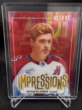 2025-26 Upper Deck Allure Impressions Nathan MacKinnon #I-1 card