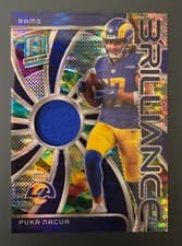 Puka Nacua 2024 Panini Spectra Brilliance card