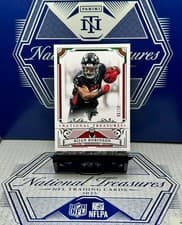 2025 Panini National Treasures Premium Bijan Robinson #4 card